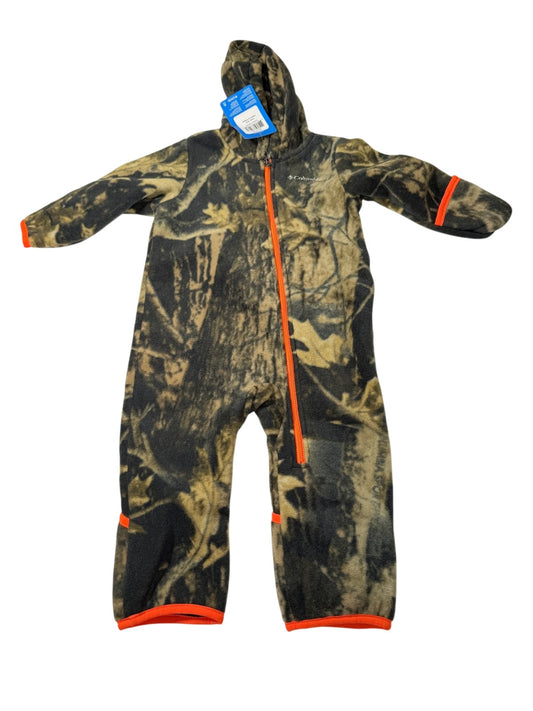 NWT - Columbia Snowtop II Camo Fleece Snowsuit 12/18M