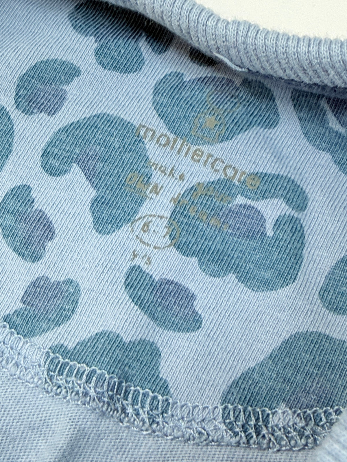 Mothercare Blue Leopard Pajama Set Size 6