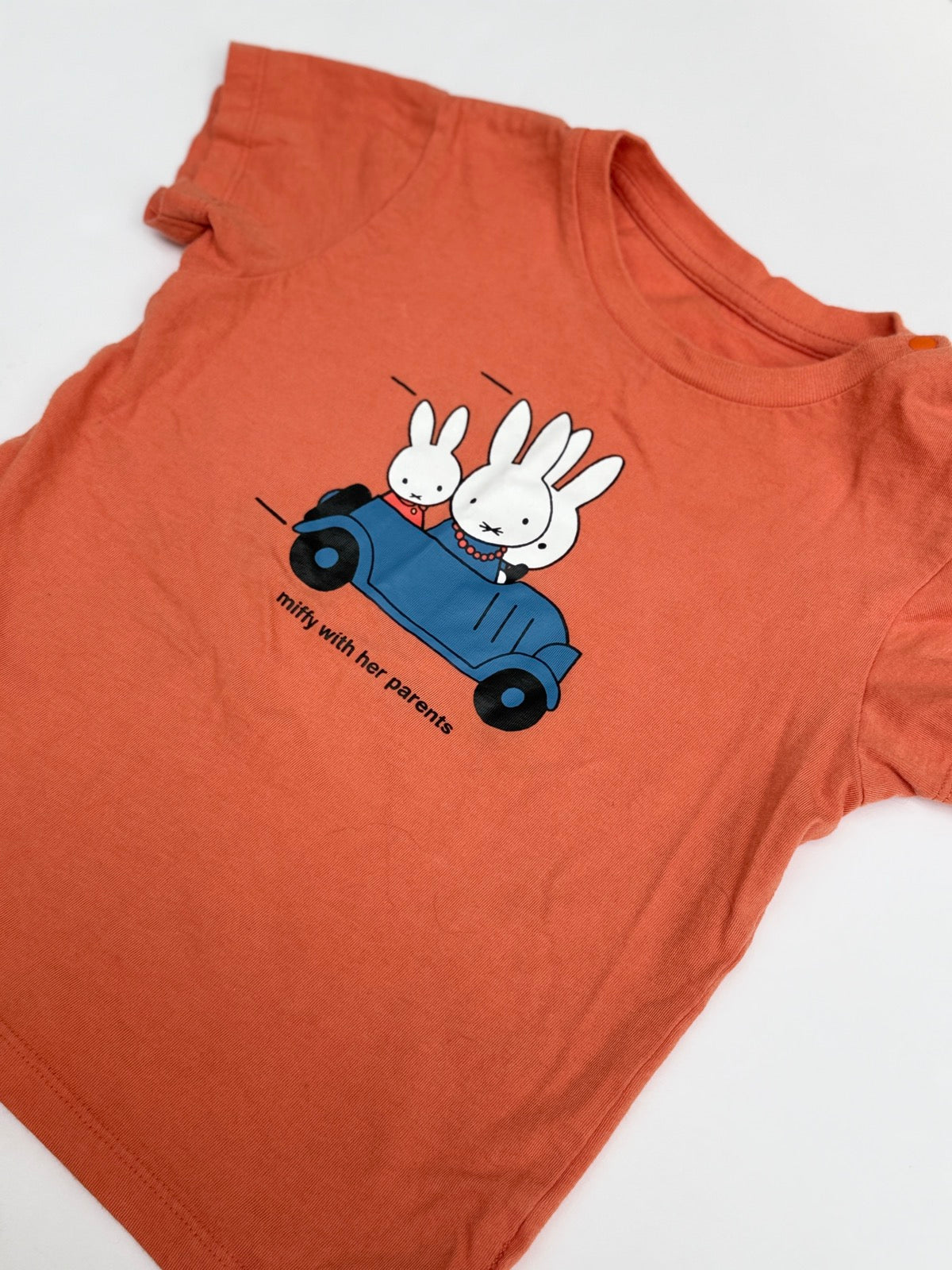 Miffy Graphic T-Shirt Orange Kids 2T