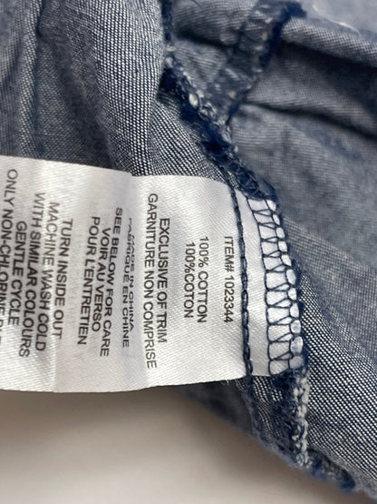 Calvin Klein Denim Tiered Dress Size 3