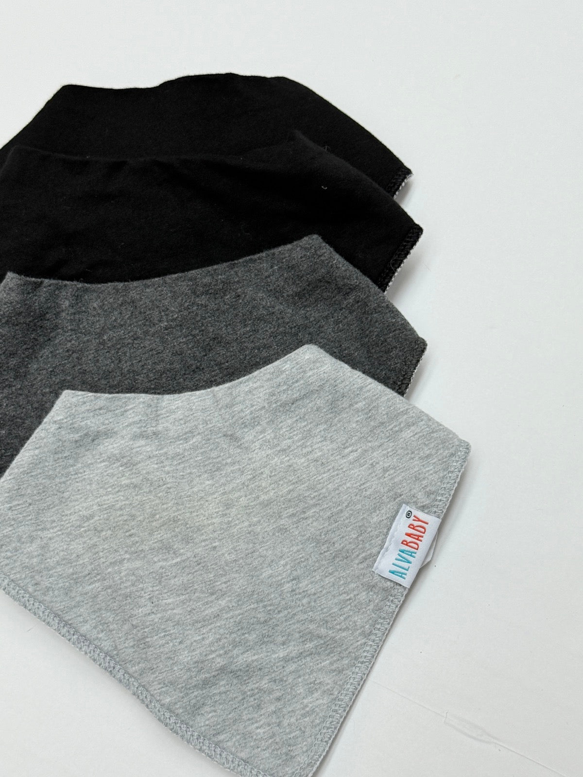 AlvaBaby Bandana Drool Bibs 3-Pack