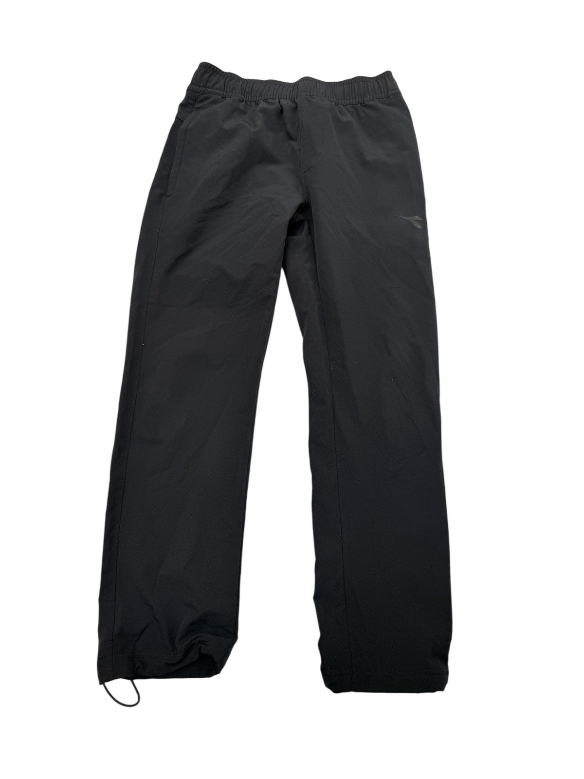 Diadora Black Athletic Pants Kids Size 8/9Y