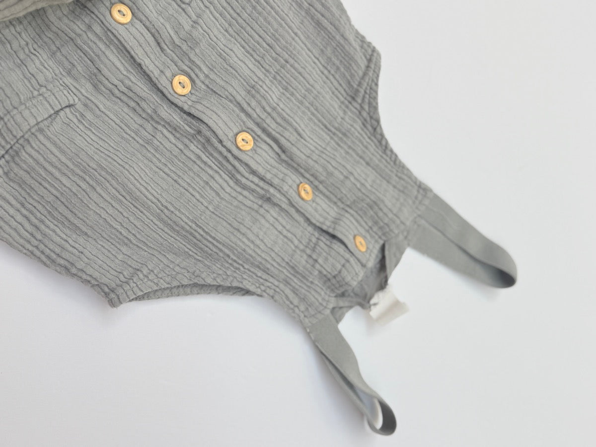 H&M Organic Cotton Overalls 1.5-2Y