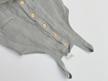 H&M Organic Cotton Overalls 1.5-2Y