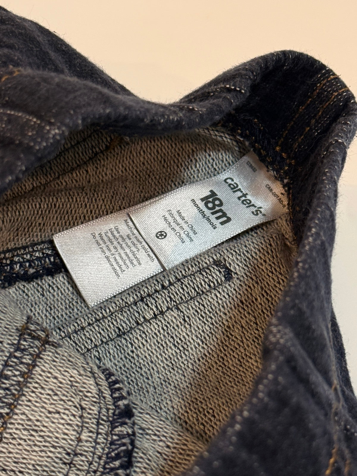 Jean jegging Carter's délavage foncé 18 mois