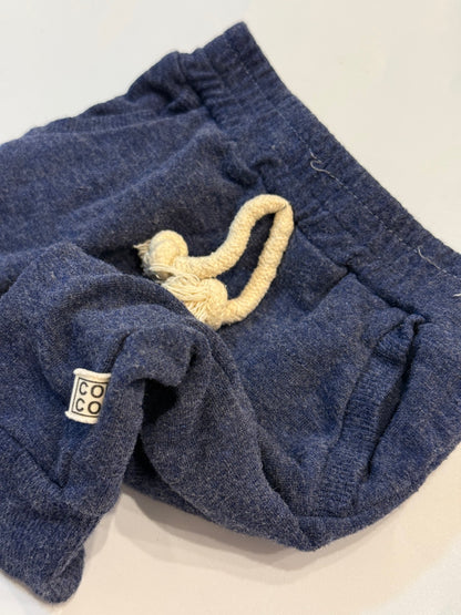 CoCo Navy Jogger Sweatpants 3-6M