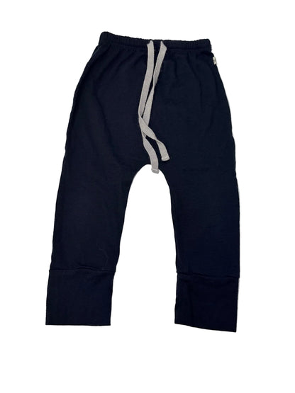 Nature Baby Navy Drop Crotch Pants 2-3y