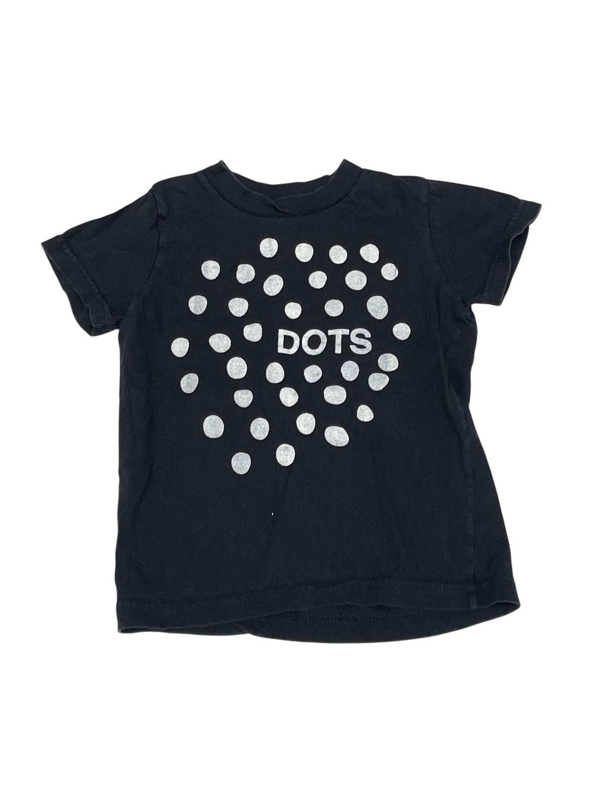 American Apparel Black Dots T-Shirt Size 4