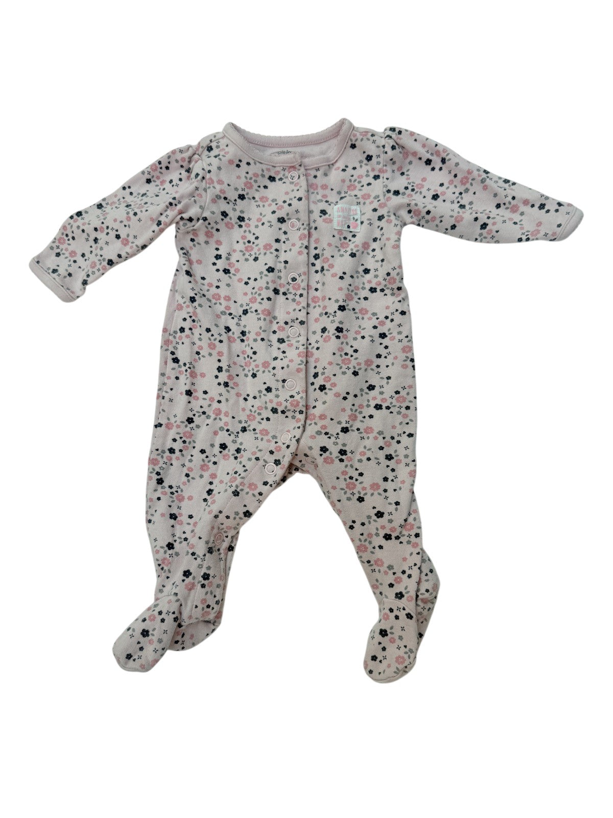 Simple Joys by Carter's Floral Sleeper 0-3M
