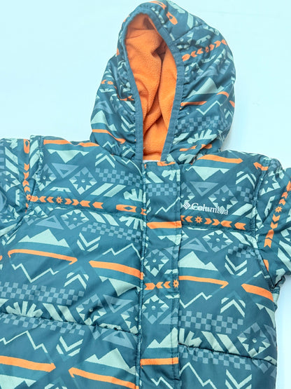 Columbia Aztec Print Hooded Snowsuit 12-18m