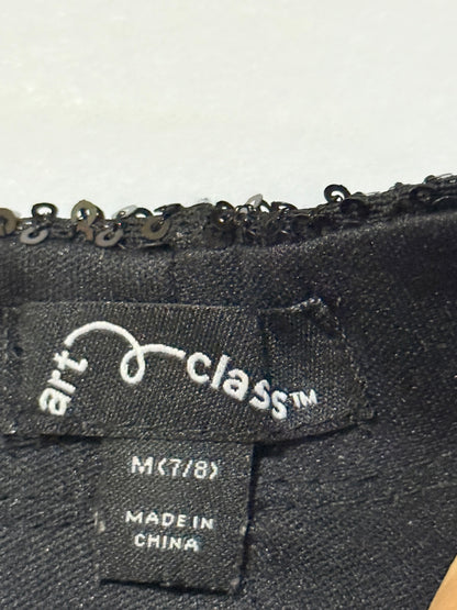 art class Black Sequin Skirt Size M (7/8) 7/8