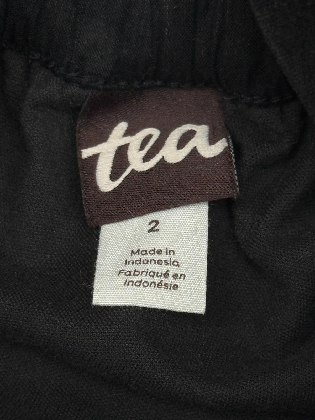 Tea Collection Black Velvet Suspender Skirt 2T