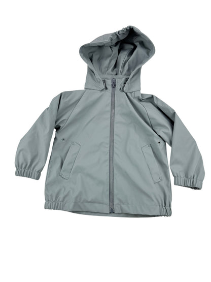 Zara Sage Hooded Rain Jacket Size 18-24M