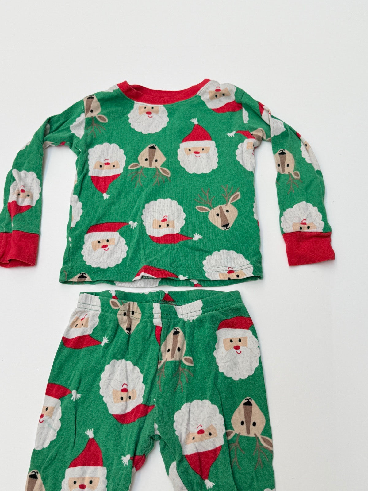 Carter's Santa Print Pajama Set 2T