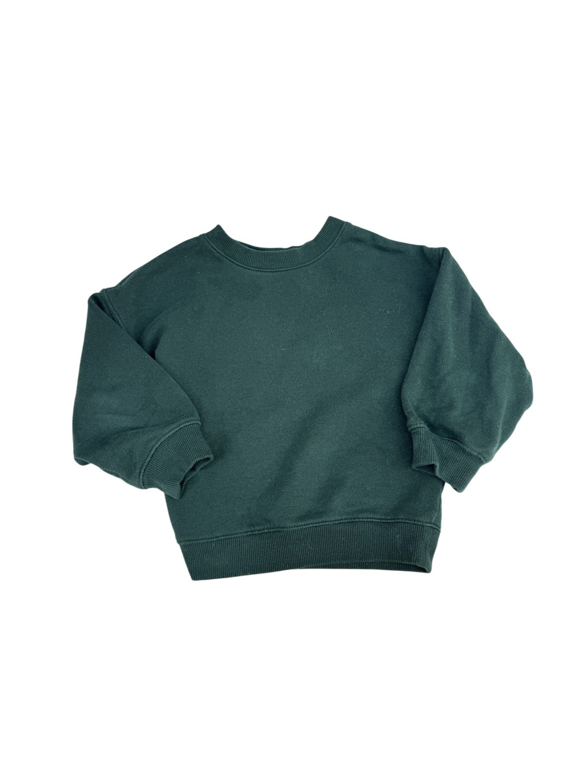 H&M Green Crewneck Sweatshirt 3/4T