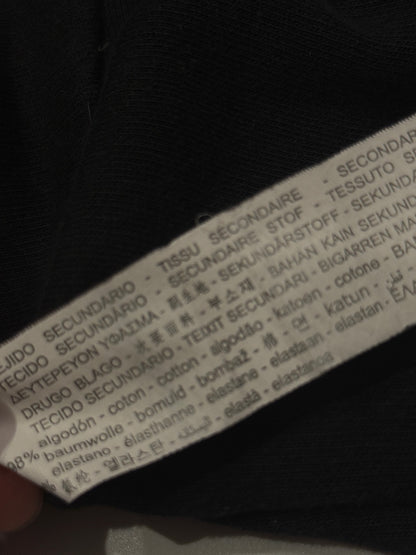Zara Graffiti Print Black Hoodie Size 7