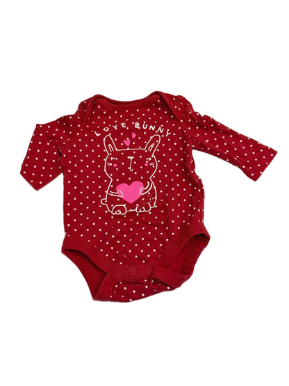 Baby Gap Love Bunny Bodysuit 3-6m