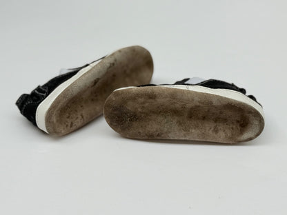 Black Denim Slip-On Toddler Sneakers 12-18M