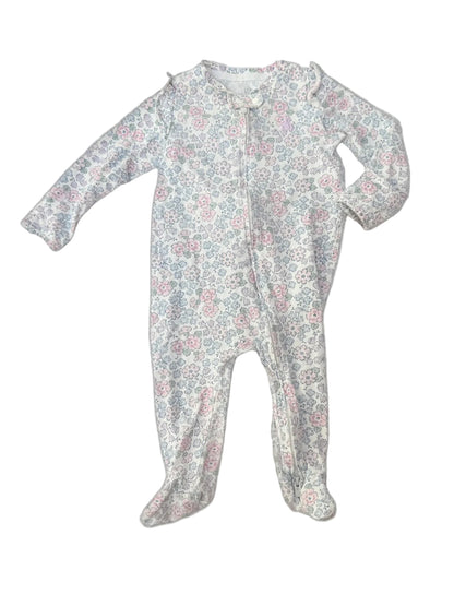 Baby Gap Floral Footed Sleeper 3-6M