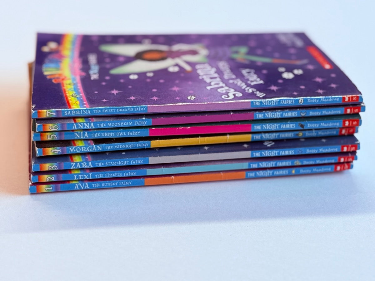 7 Daisy Meadows Night Fairies Books Bundle