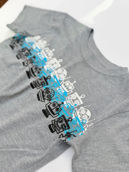 Garanimals Gray Robot Graphic T-Shirt 5Y