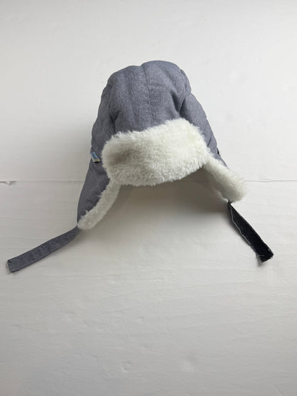 Jan & Jul Gray Trapper Hat Size M