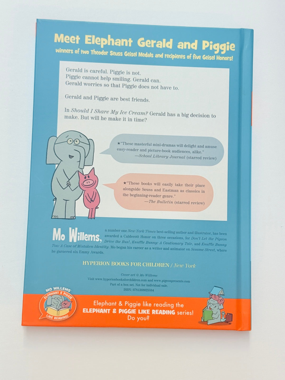 Mo Willems Should I Share My Ice Cream?