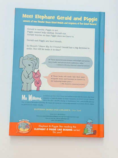 Mo Willems Should I Share My Ice Cream?