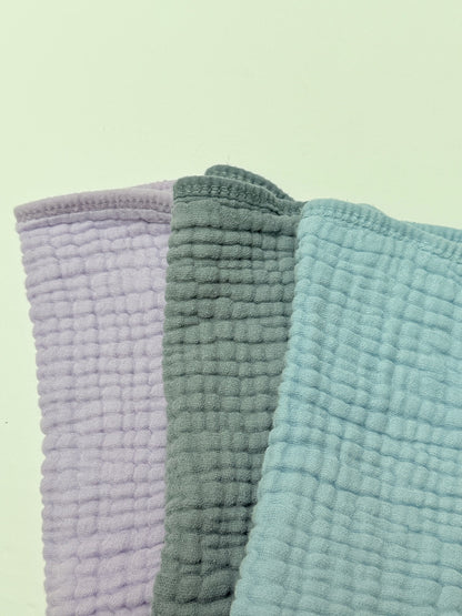 Muslin Cotton Baby Washcloths Set of 4
