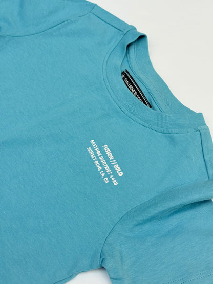 Smallbone & Scot Blue Graphic T-Shirt 5Y