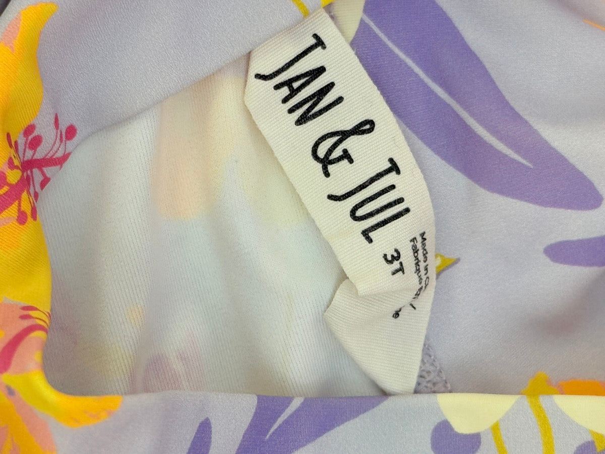 Jan & Jul Floral One-Piece Swimsuit 3T