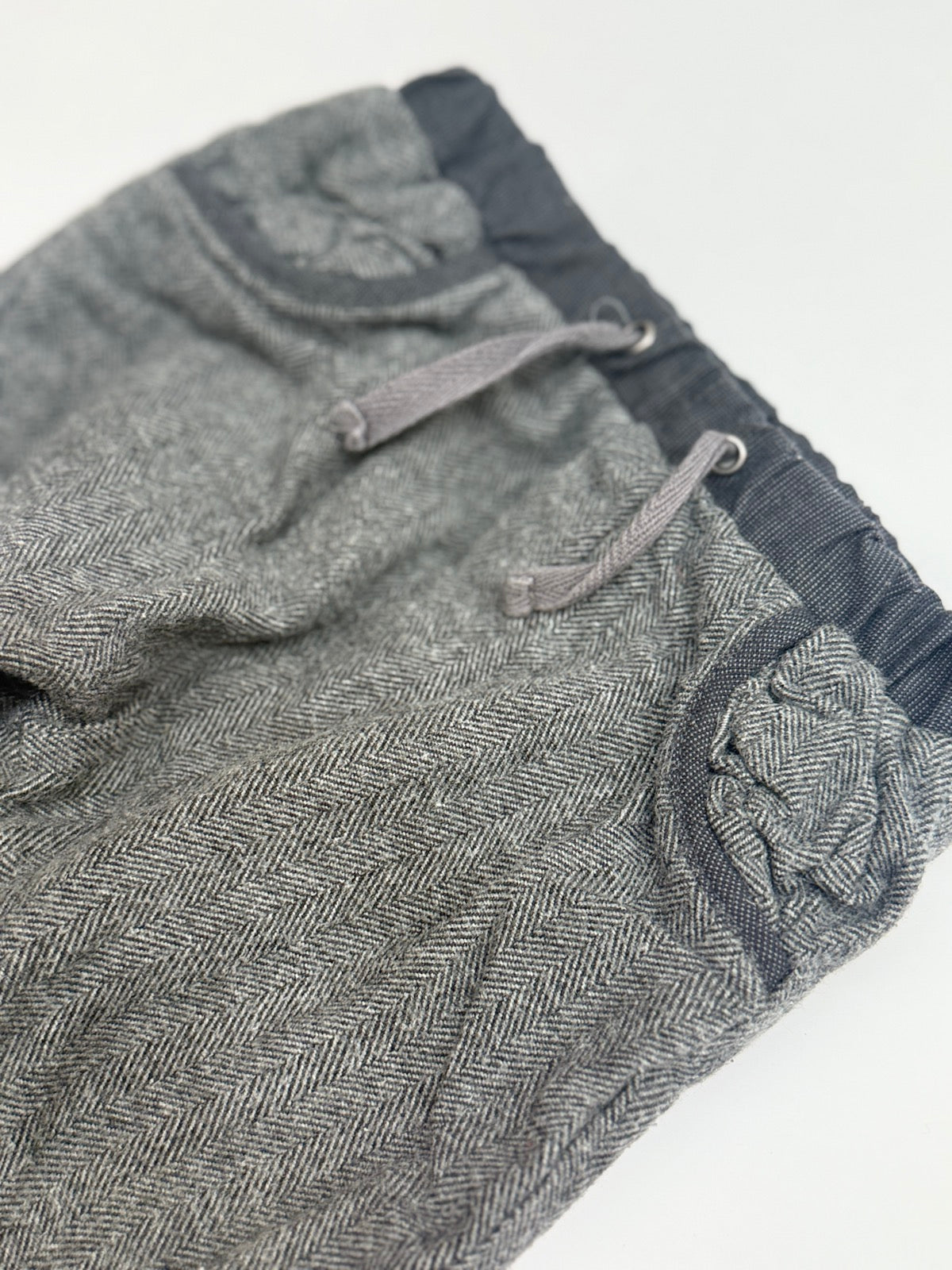 Zara Mini Herringbone Tweed Pants 6/9M