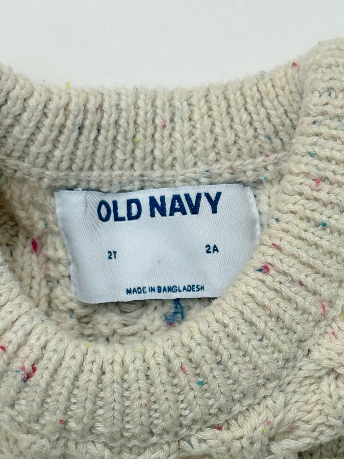 Old Navy Cable Knit Sweater 2T