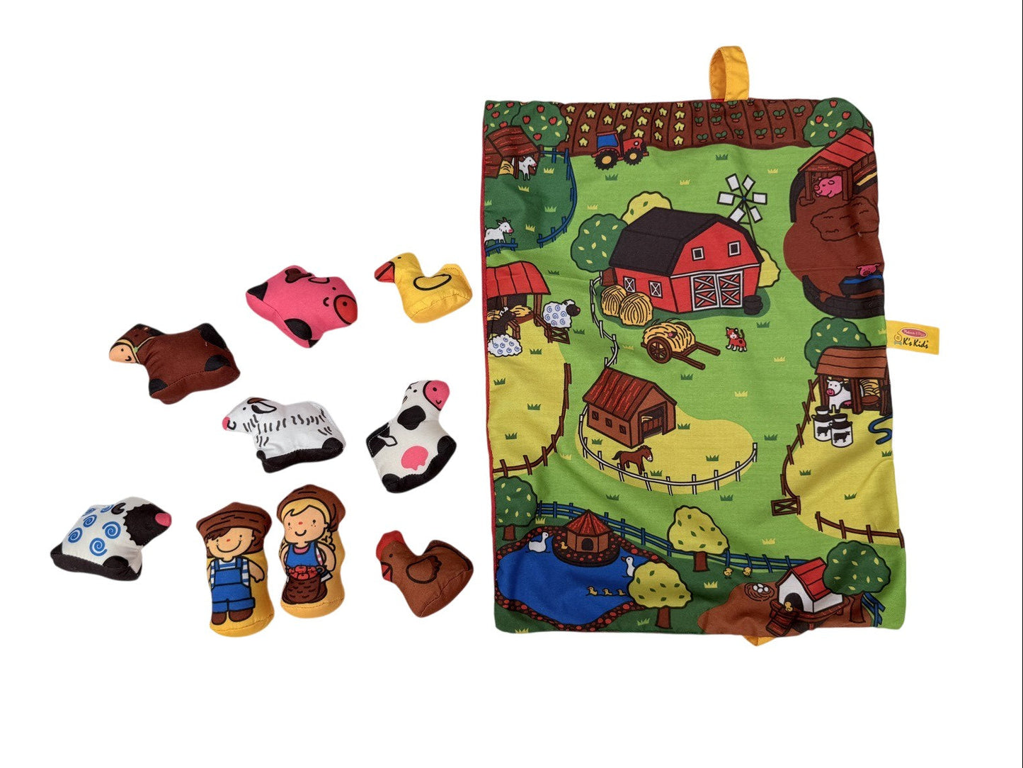 Melissa & Doug K's Kids Rattle Farm Play Set