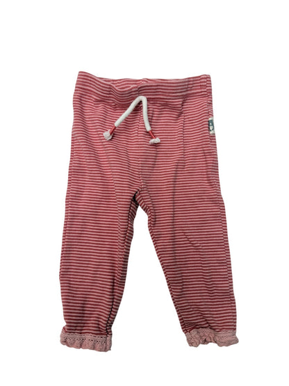 Rabbit + Bear Organic Striped Joggers 6-9M