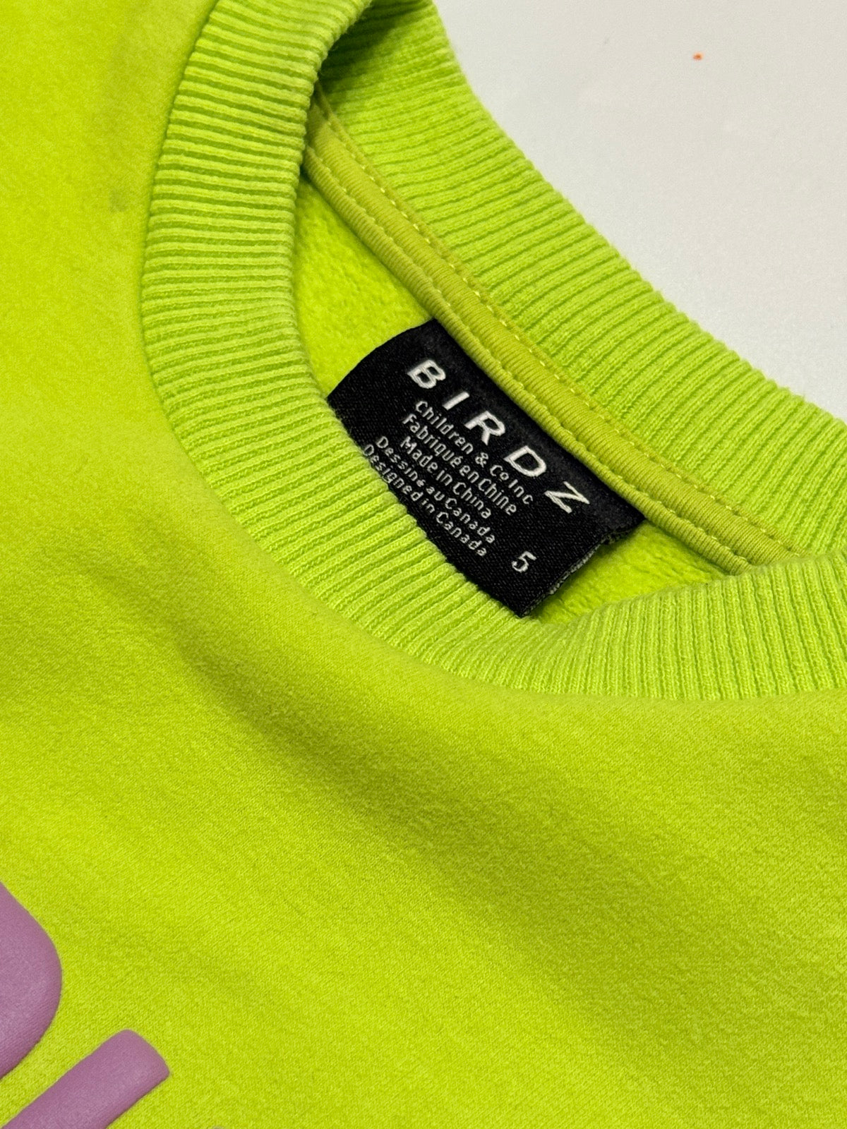 Birdz Children & Co Camping Sweatshirt Size 5