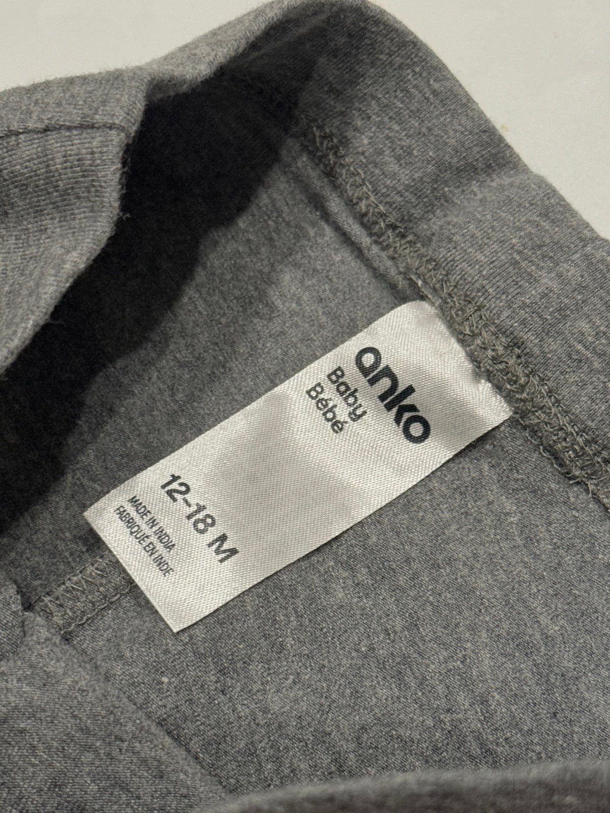 Anko Baby Gray Leggings 12-18M