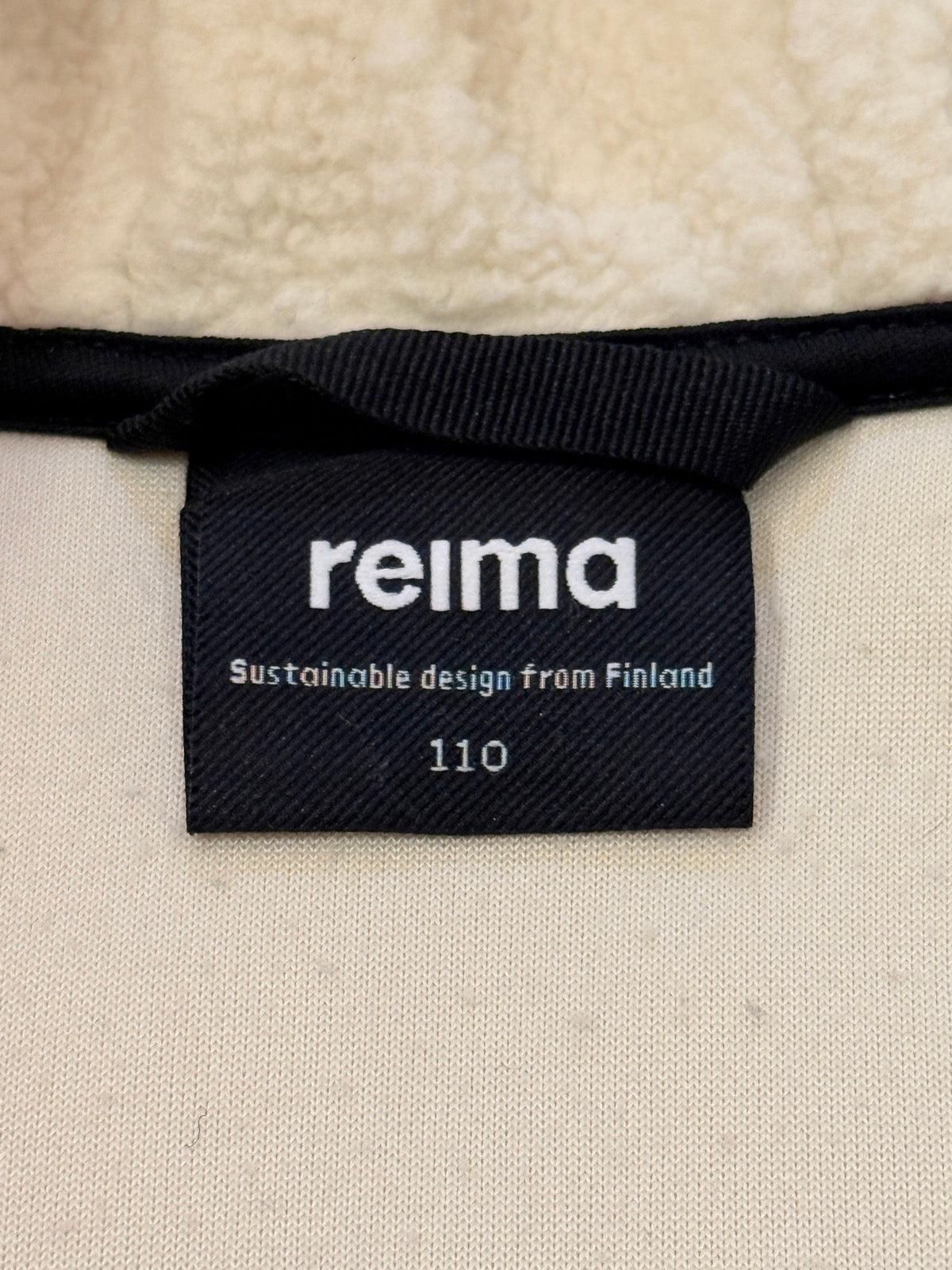 Reima Samota Sherpa Fleece Hoodie Jacket 5T