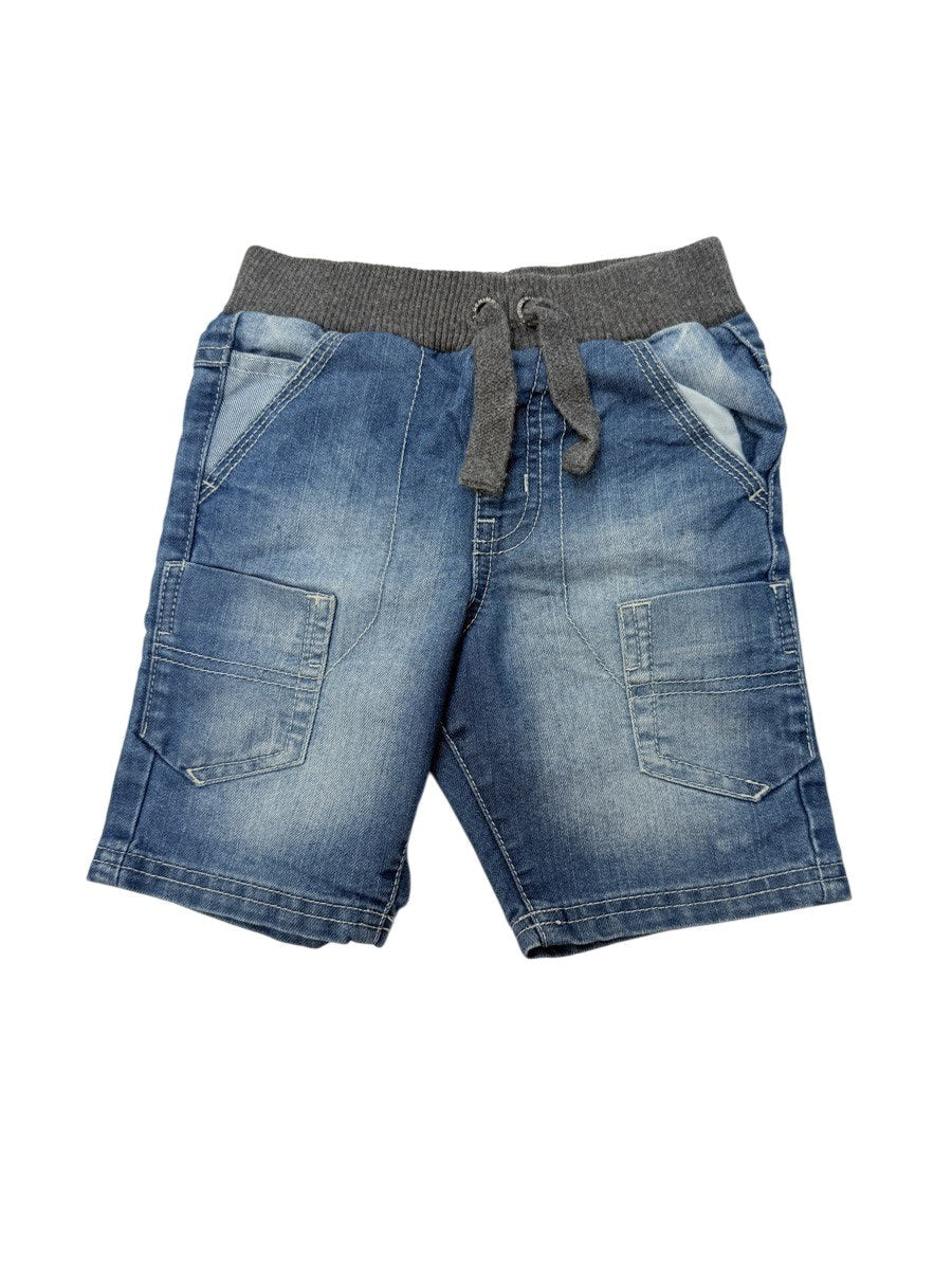 Denim Jogger Shorts Size 3-4Y