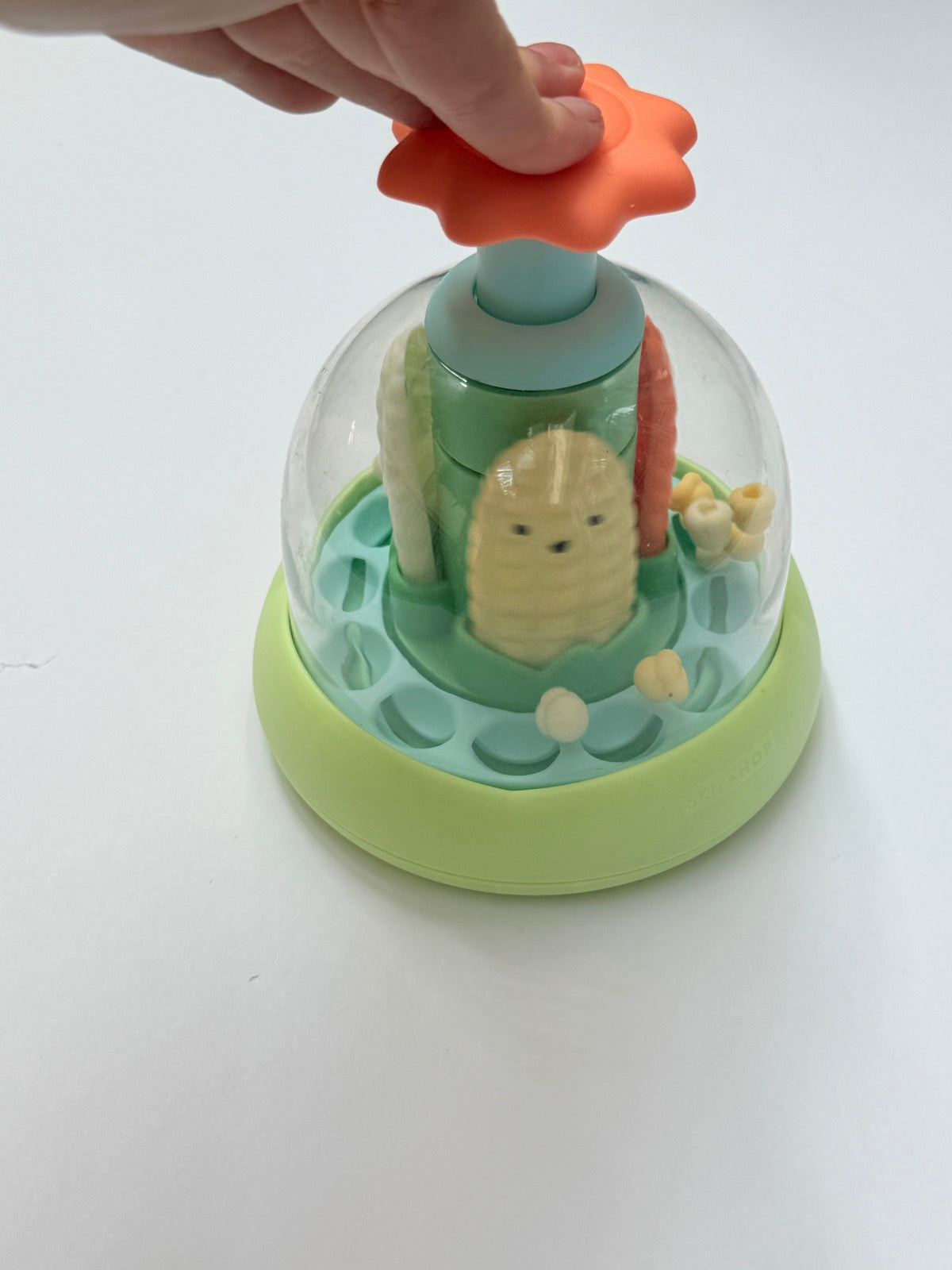 Skip Hop Pop Corn Spinning Top Baby Toy