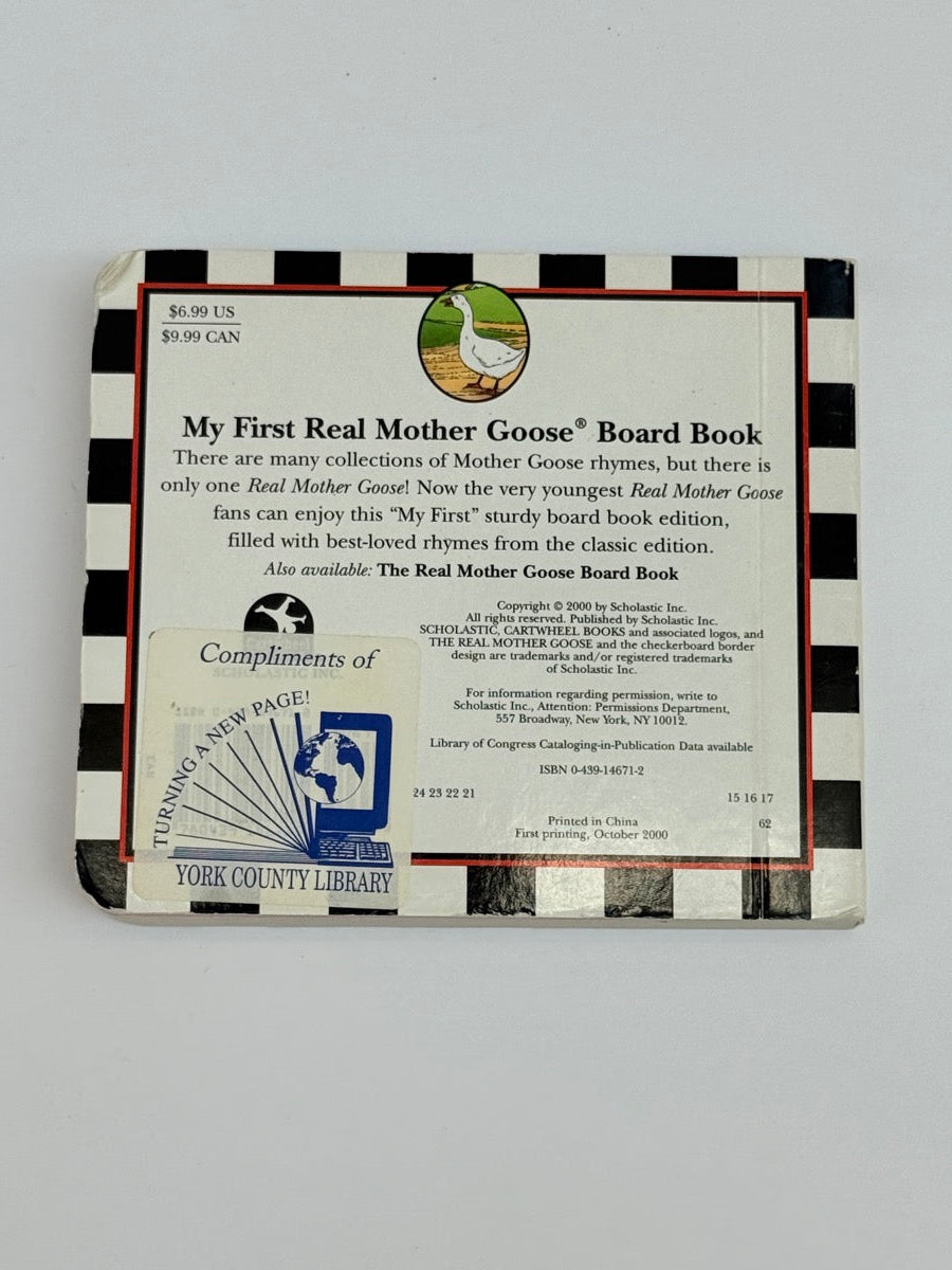 My First Real Mother Goose Board Book
