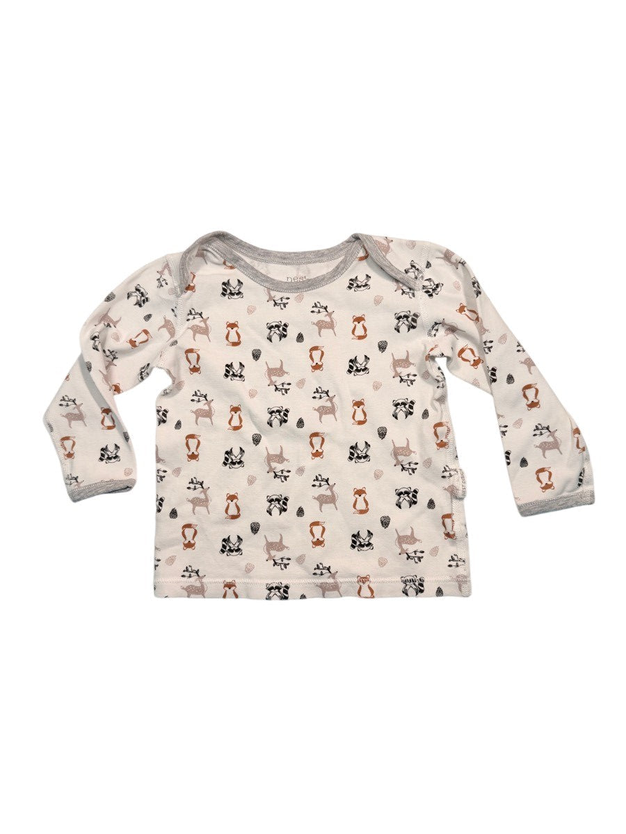 Nest Designs Woodland Print Top Size 18M