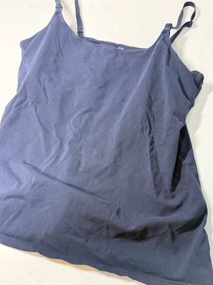 H&M Maternity Navy Nursing Tank Size L