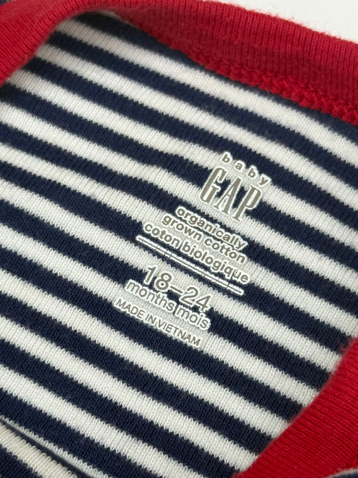 Baby Gap Striped Pajama Set 18-24m