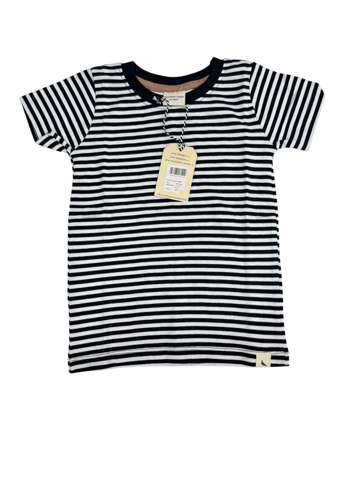 Turtledove London Stripe T-Shirt 4-5 Years