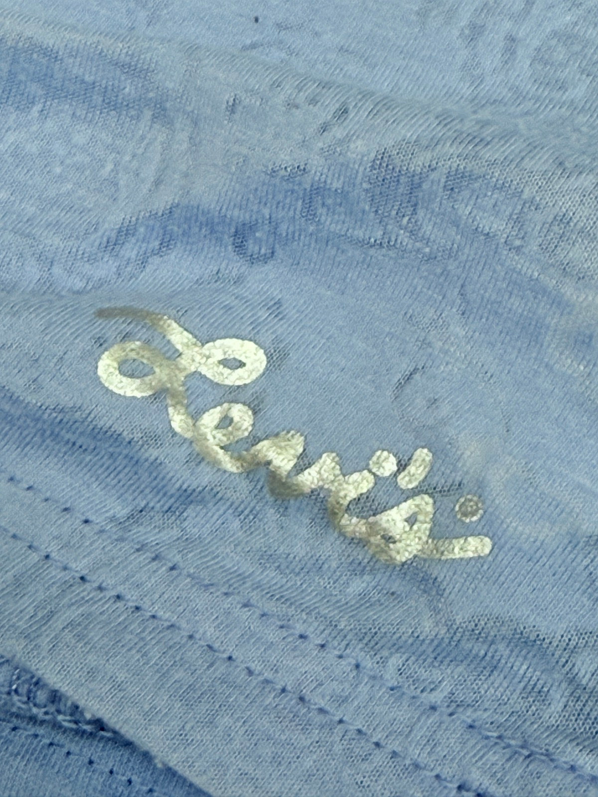 Levi's Girls Lavender Damask T-Shirt Size 6