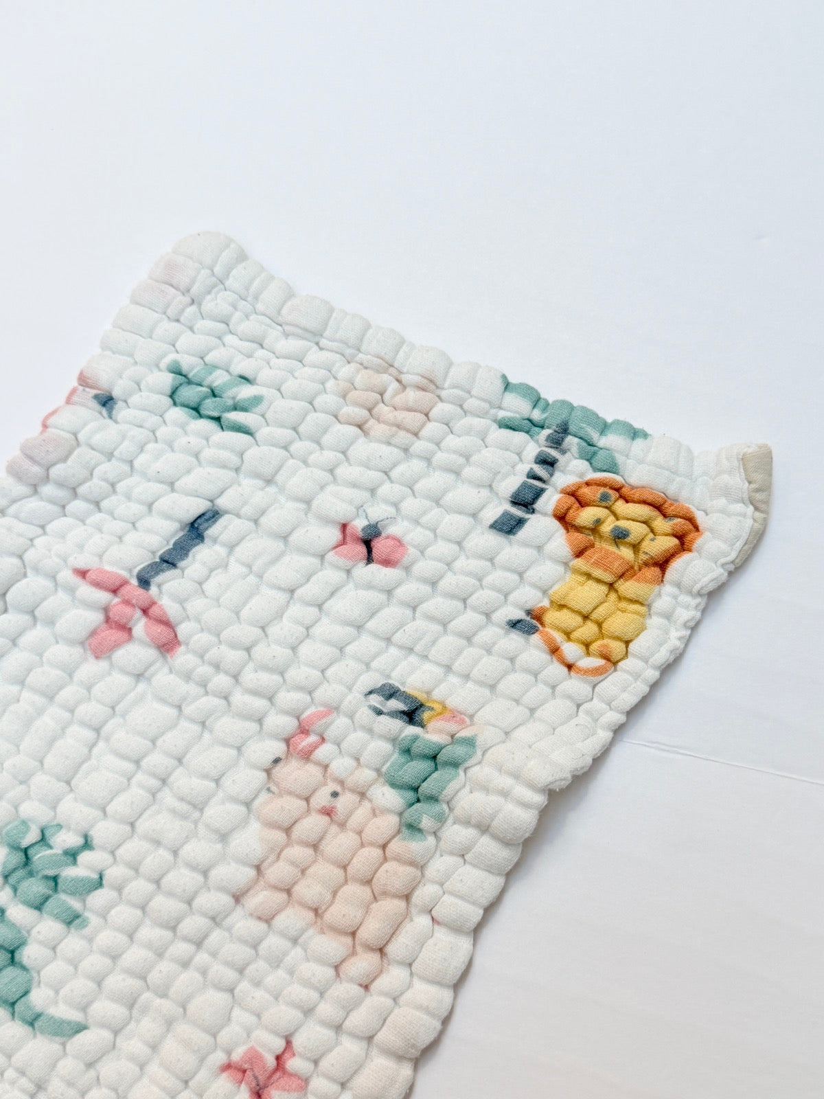 Maliton Cotton Animal Print Baby Burp Cloth