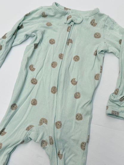 Carter's Cookie Print Footed Sleeper 3M