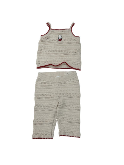 H&M Miffy Knit 2-Piece Set 6-9M