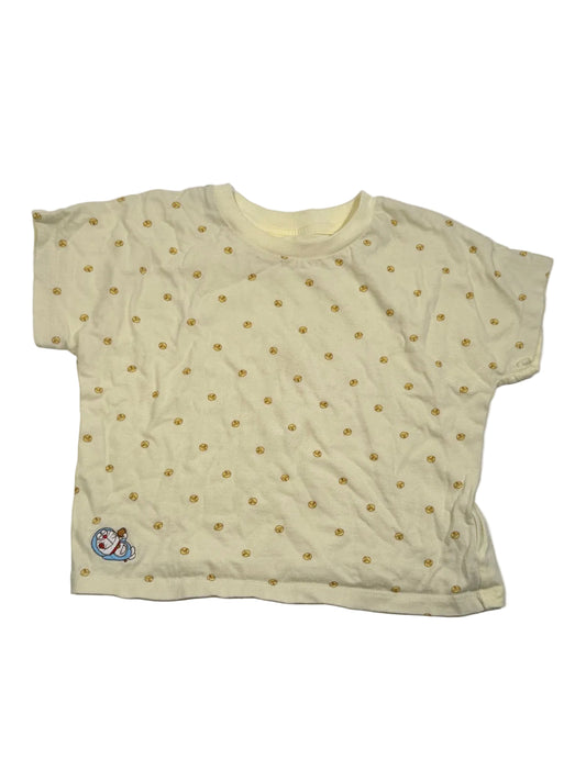 Uniqlo Doraemon Yellow Baby T-Shirt 90